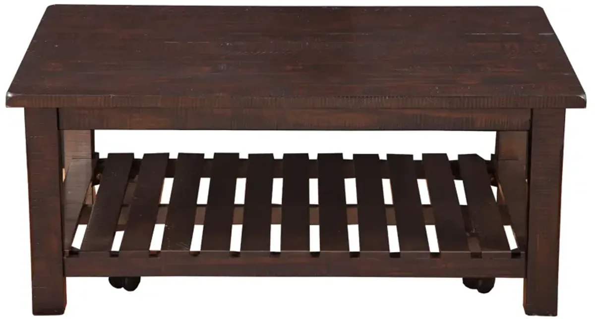 Espresso Cocktail Table