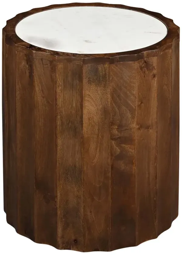 Valley Round End Table