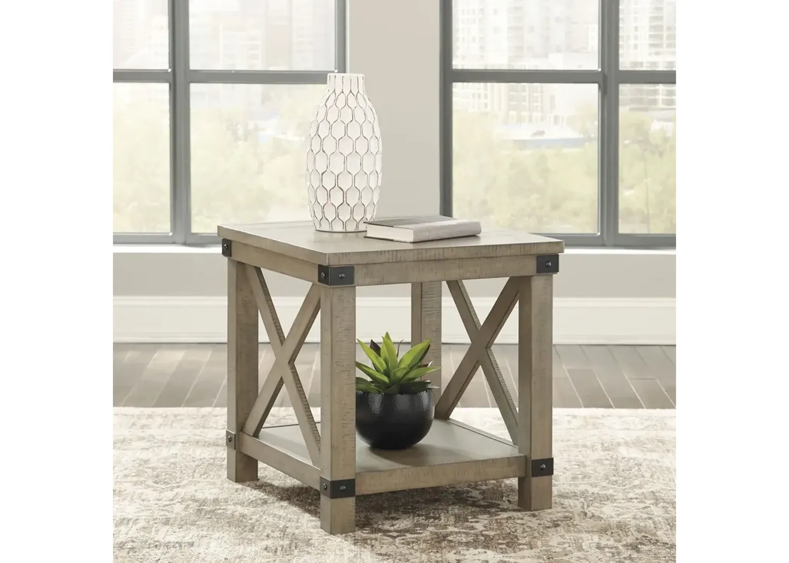 Aldwin Rectangular End Table