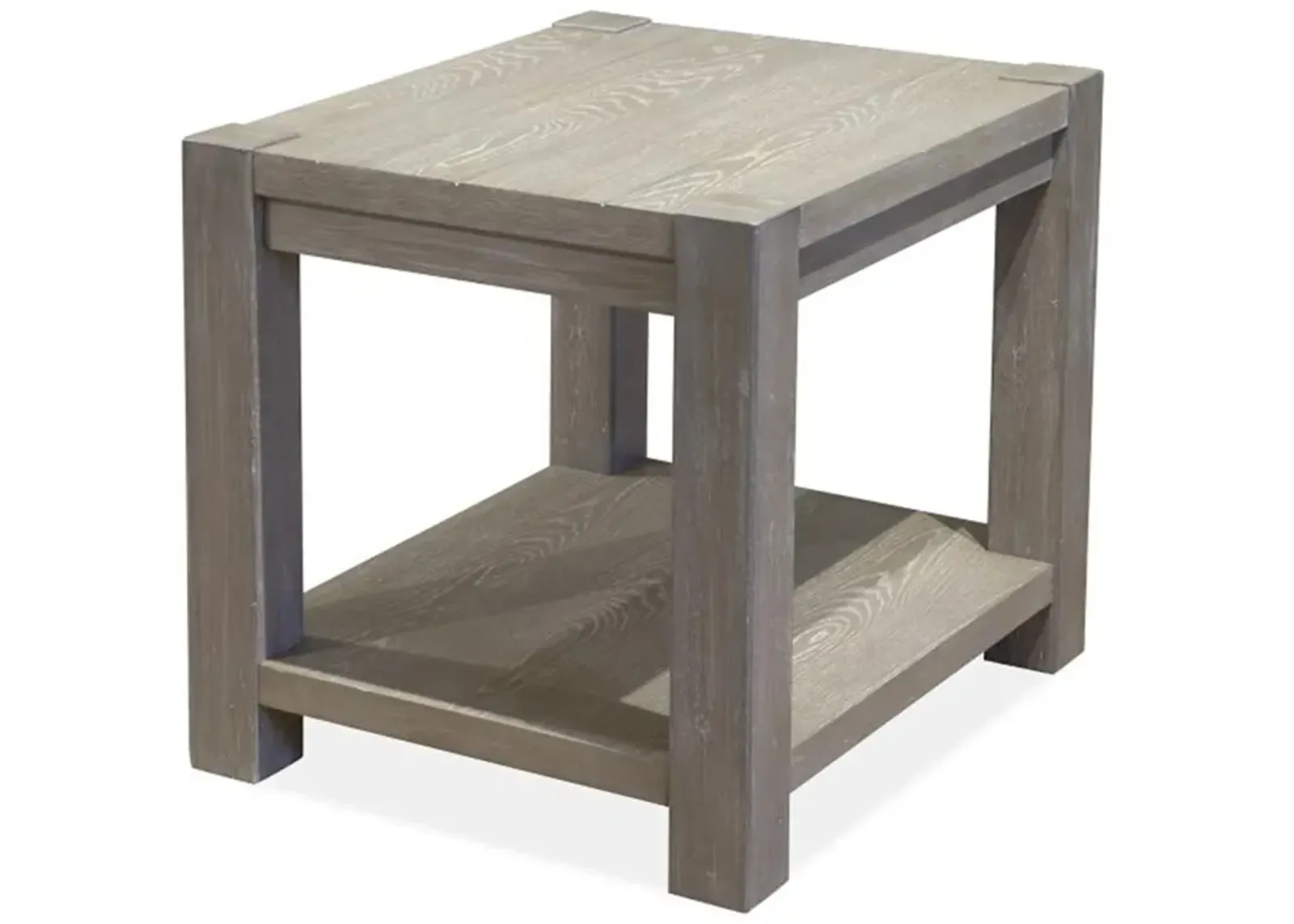 Burgess Grey End Table