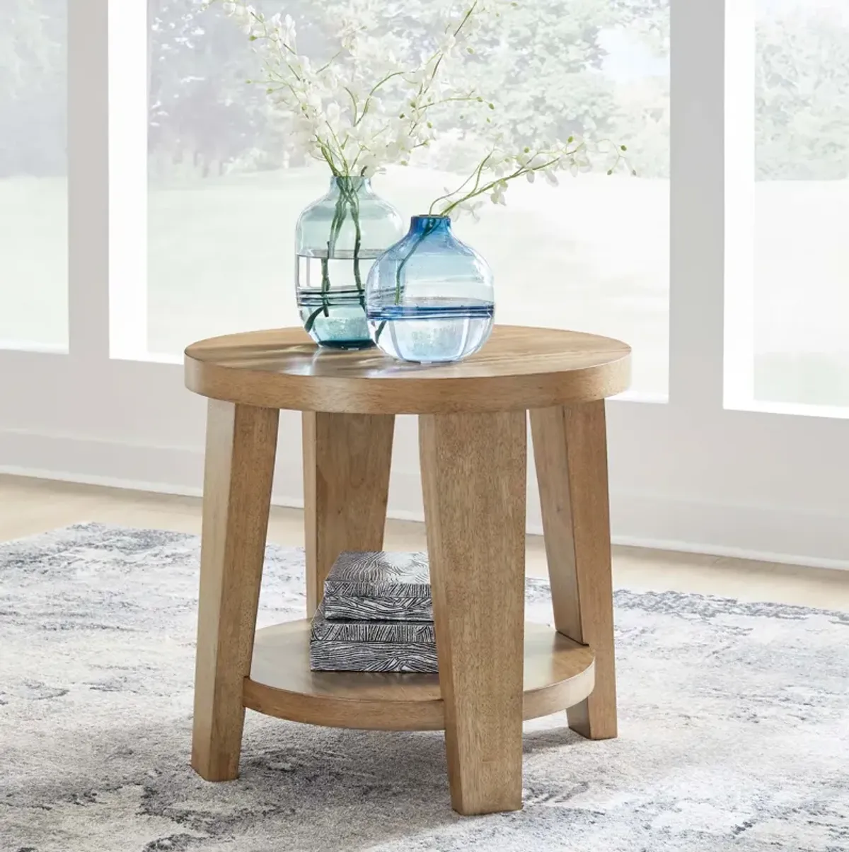 Kristiland Round End Table