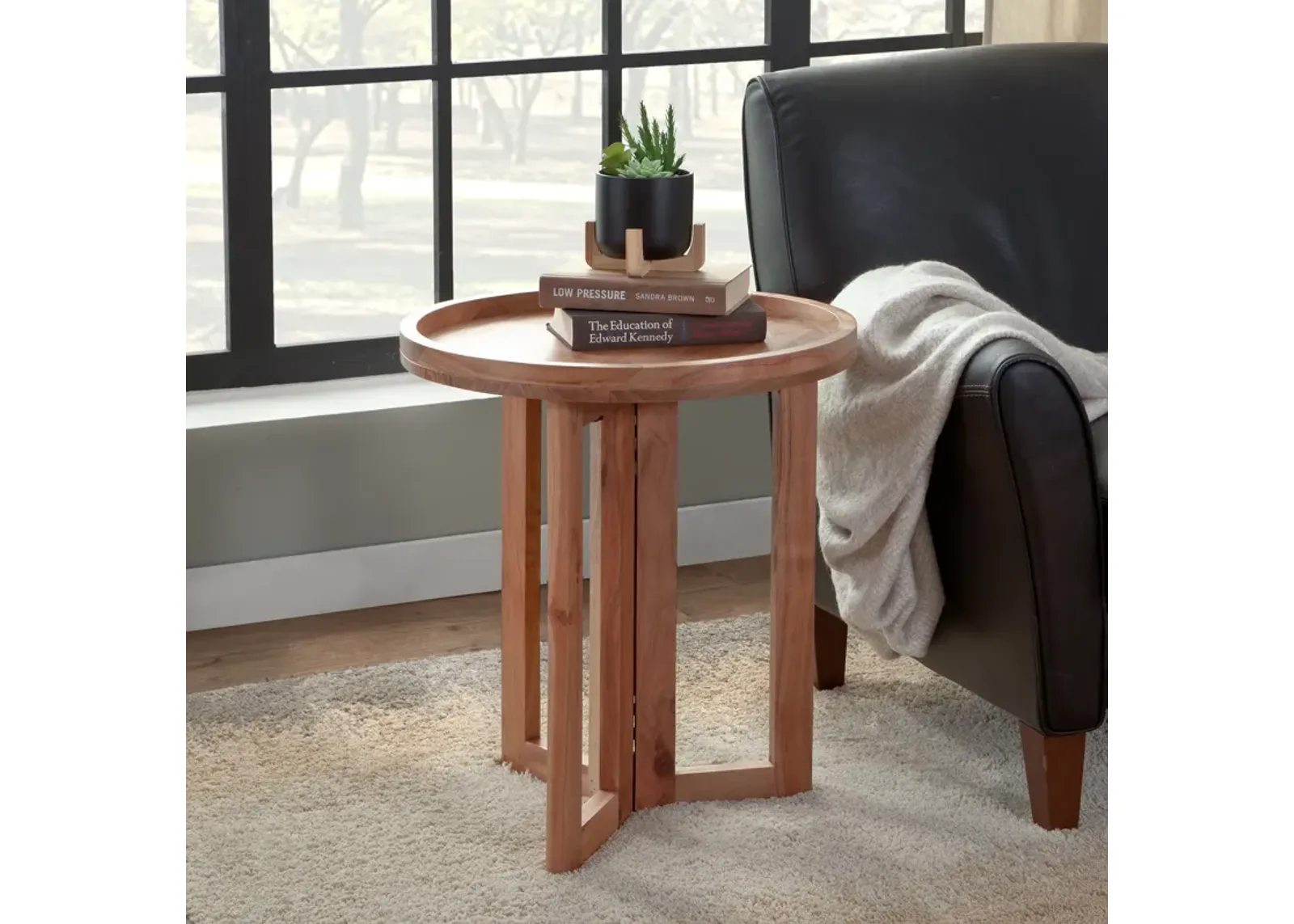 Naples Round End Table