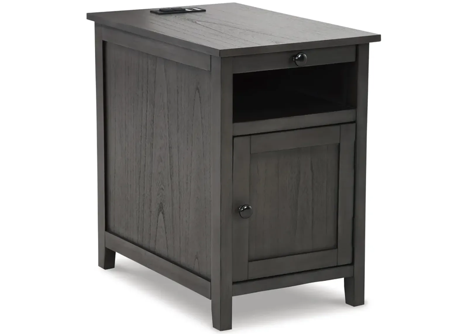 Treytown Gray Chairside Table