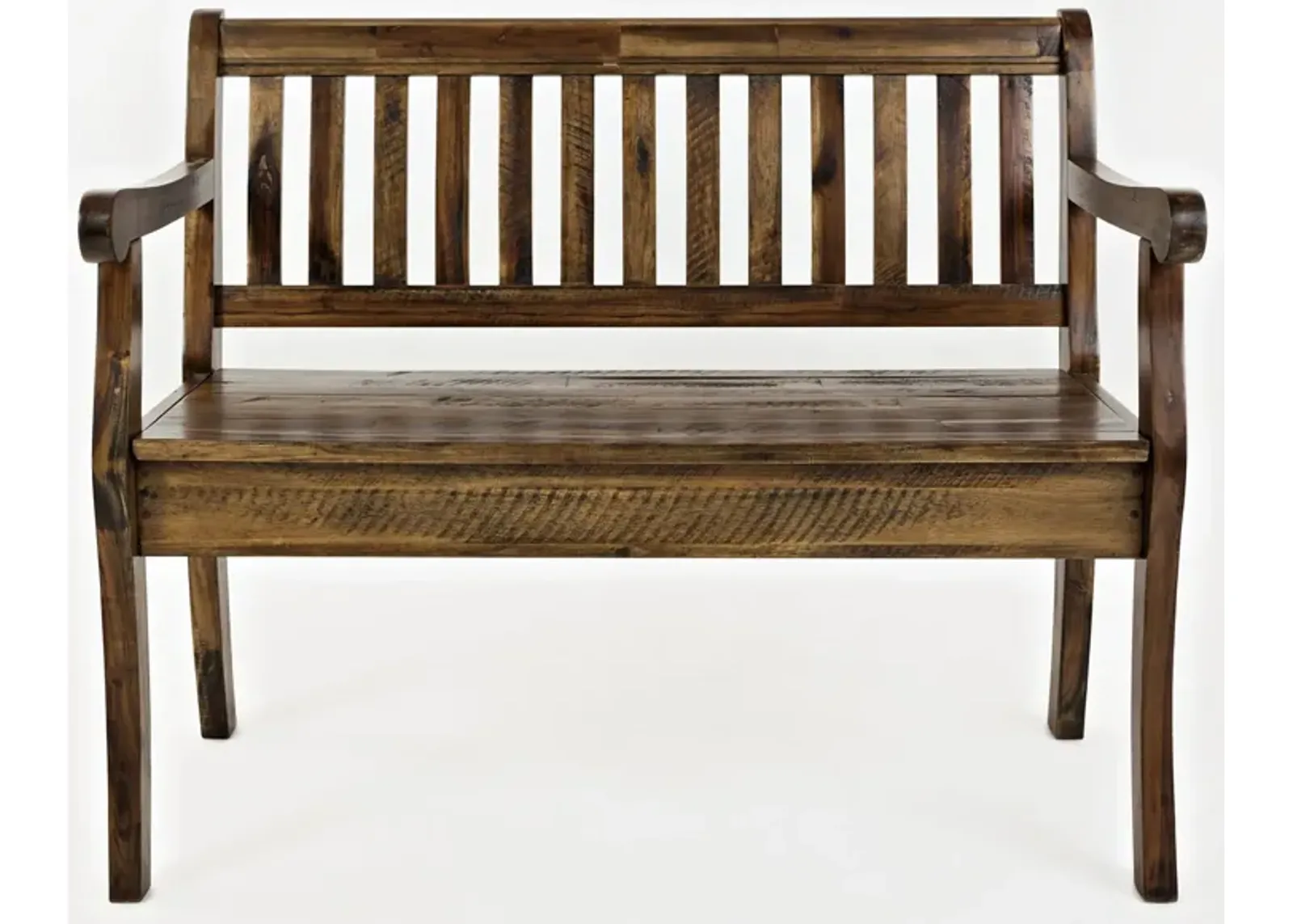 Seaside Dakota Oak Storage Bench