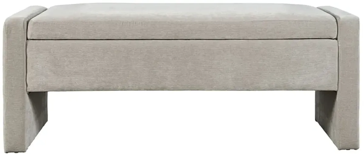 Braun Gray Accent Bench