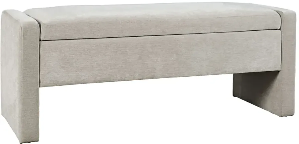 Braun Gray Accent Bench