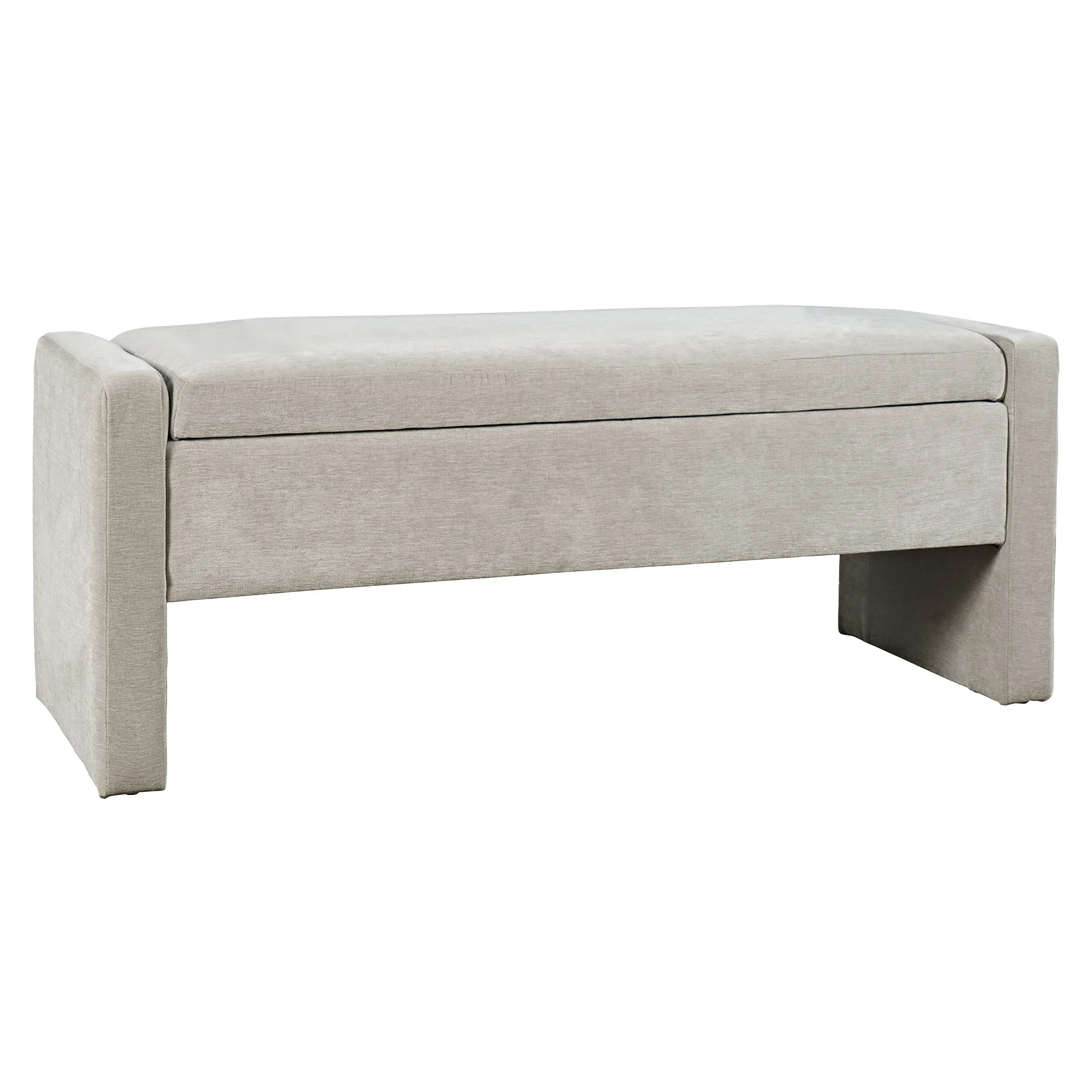 Braun Gray Accent Bench