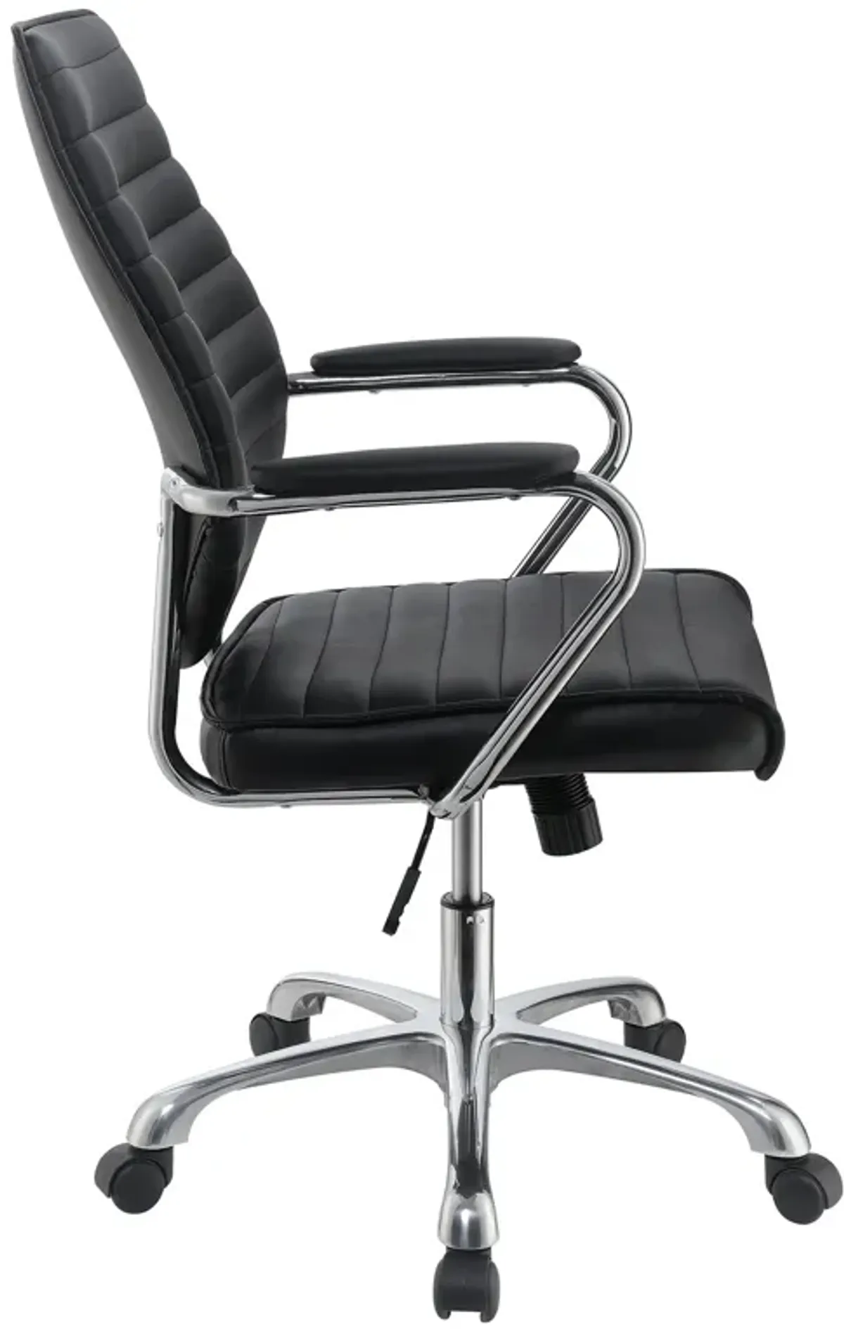 Chrome Black Office Chair