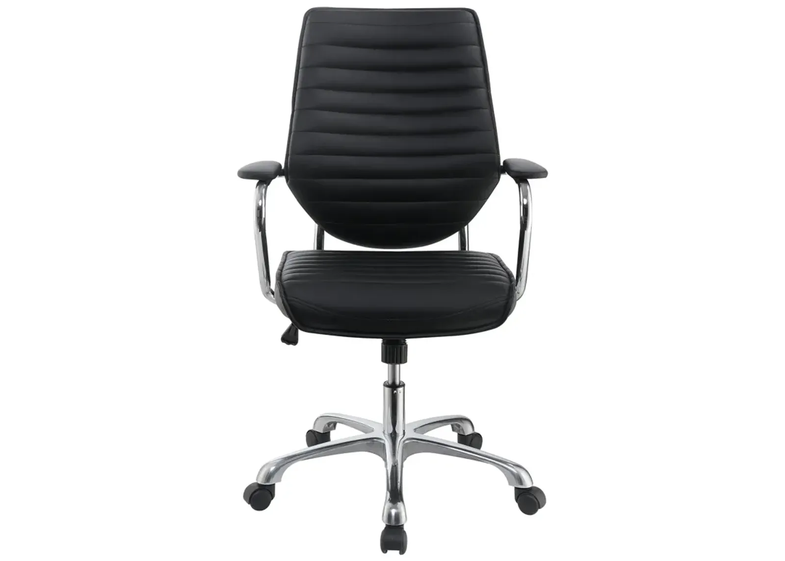 Chrome Black Office Chair