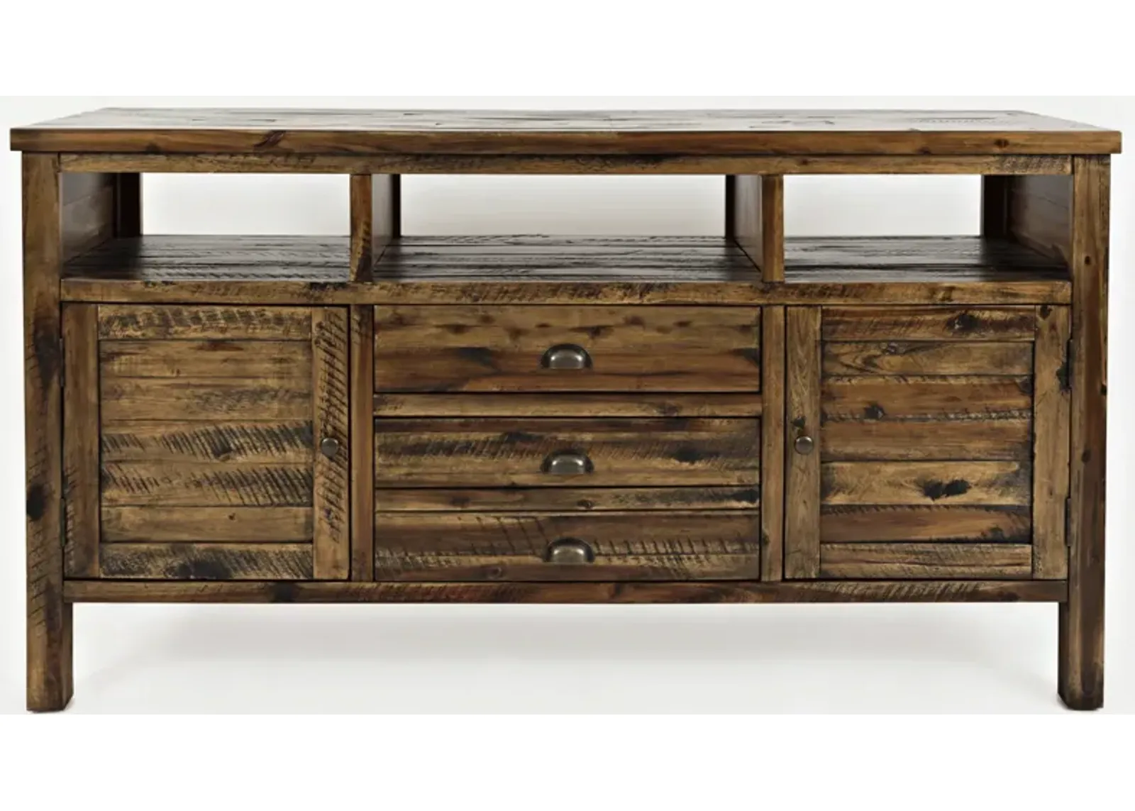 Seaside Dakota Oak 60 Inch Media Unit