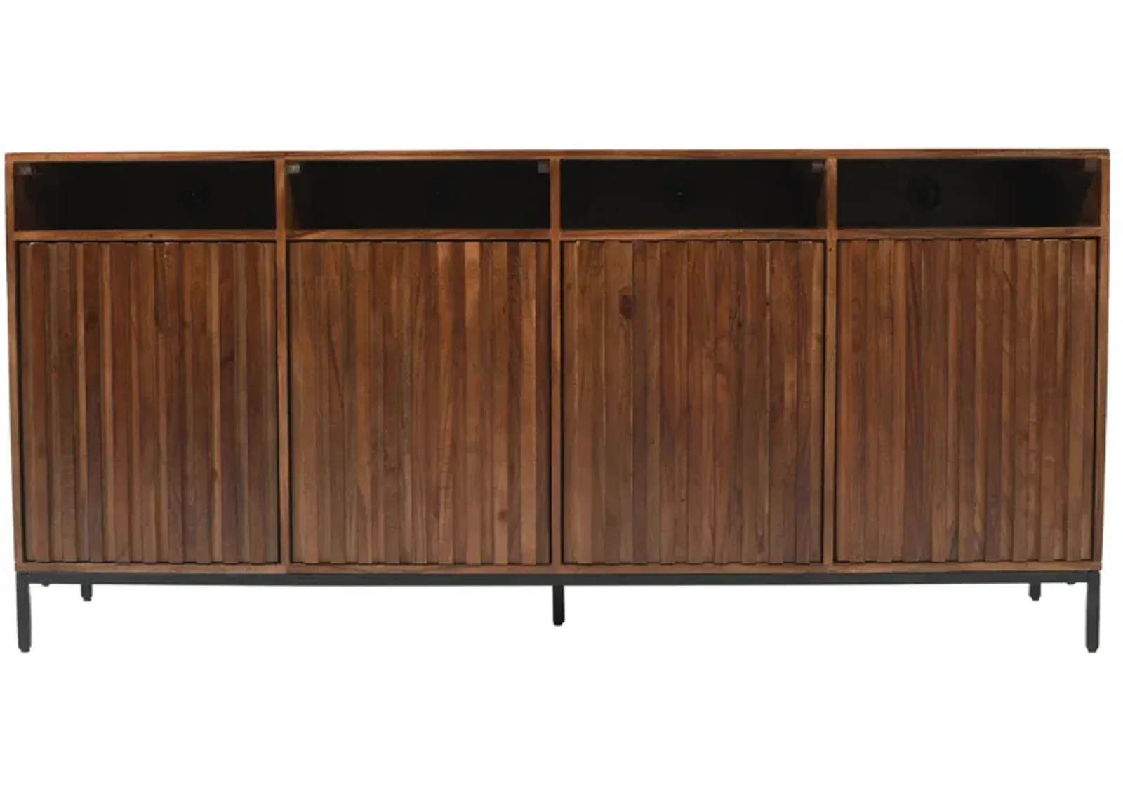 Ryder Walnut 70-Inch Entertainment Unit