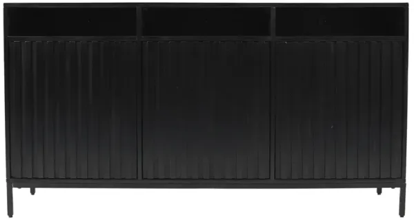 Ryder Black 60-Inch Entertainment Unit