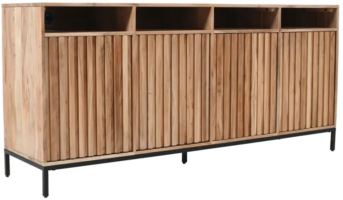 Ryder Natural 70-Inch Entertainment Unit