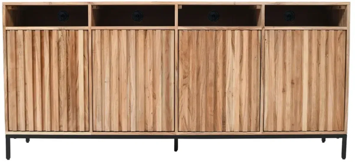 Ryder Natural 70-Inch Entertainment Unit