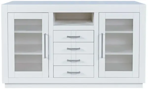 Auburn Hills White 50 Inch Entertainment Unit