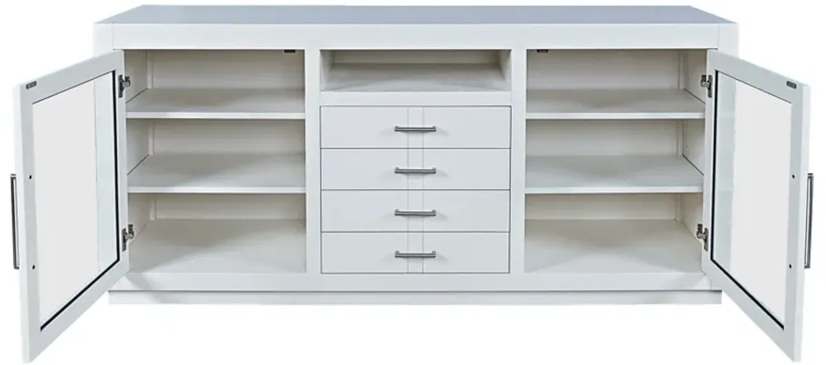 Auburn Hills White 70 Inch Entertainment Unit