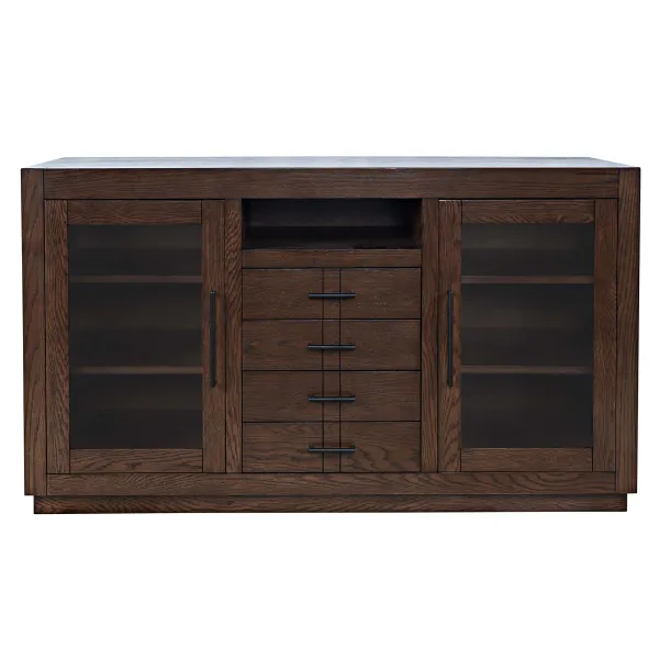 Auburn Hills Dark Oak 50 Inch Entertainment Unit