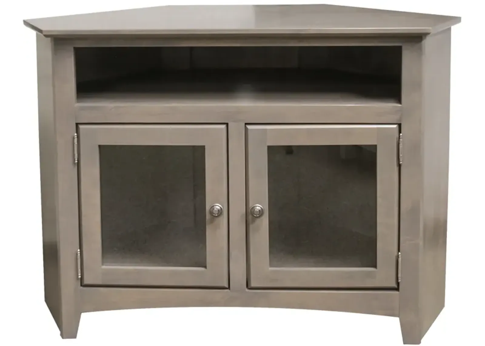 Driftwood Corner TV Console