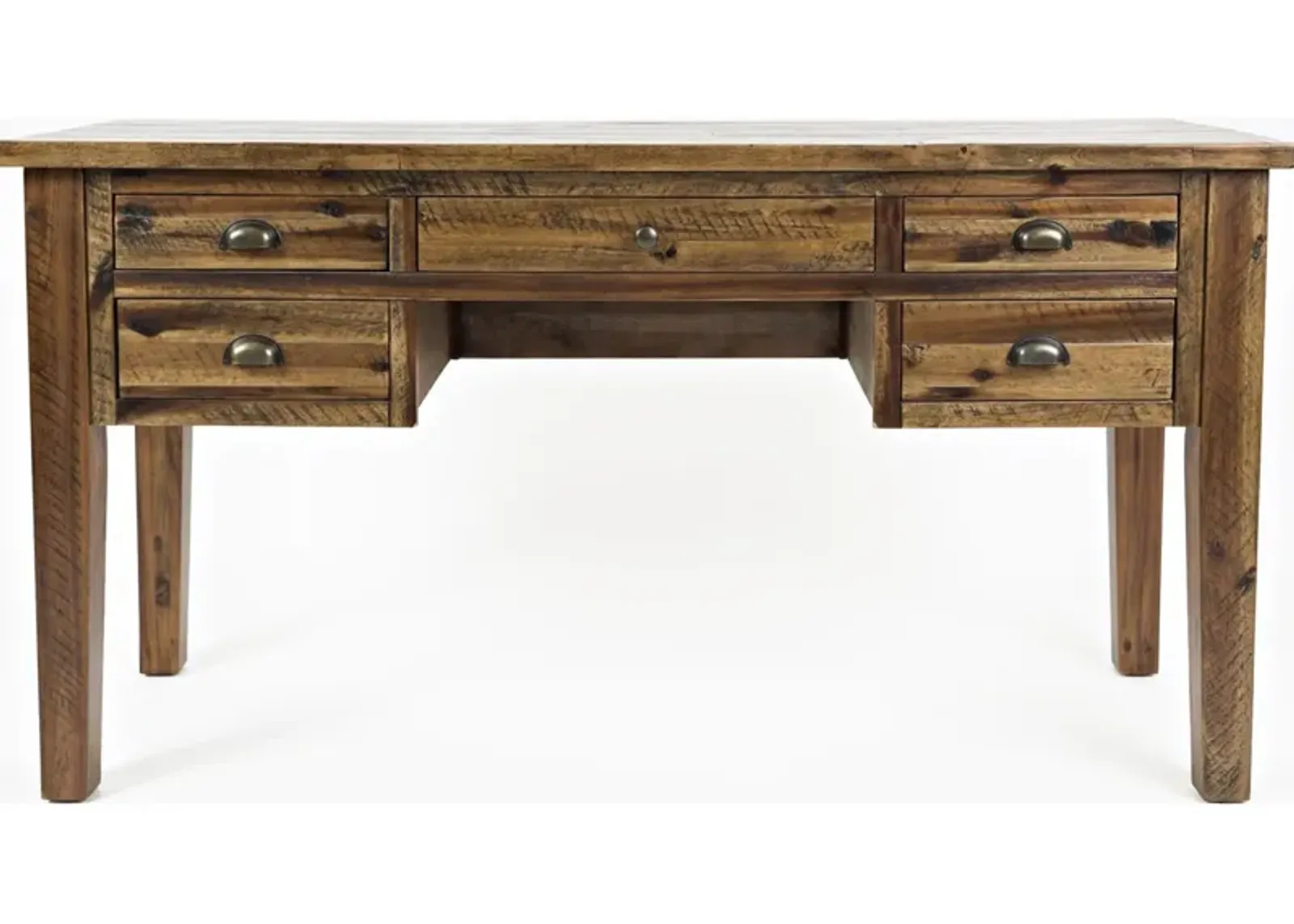 Seaside Dakota Oak Leg Desk