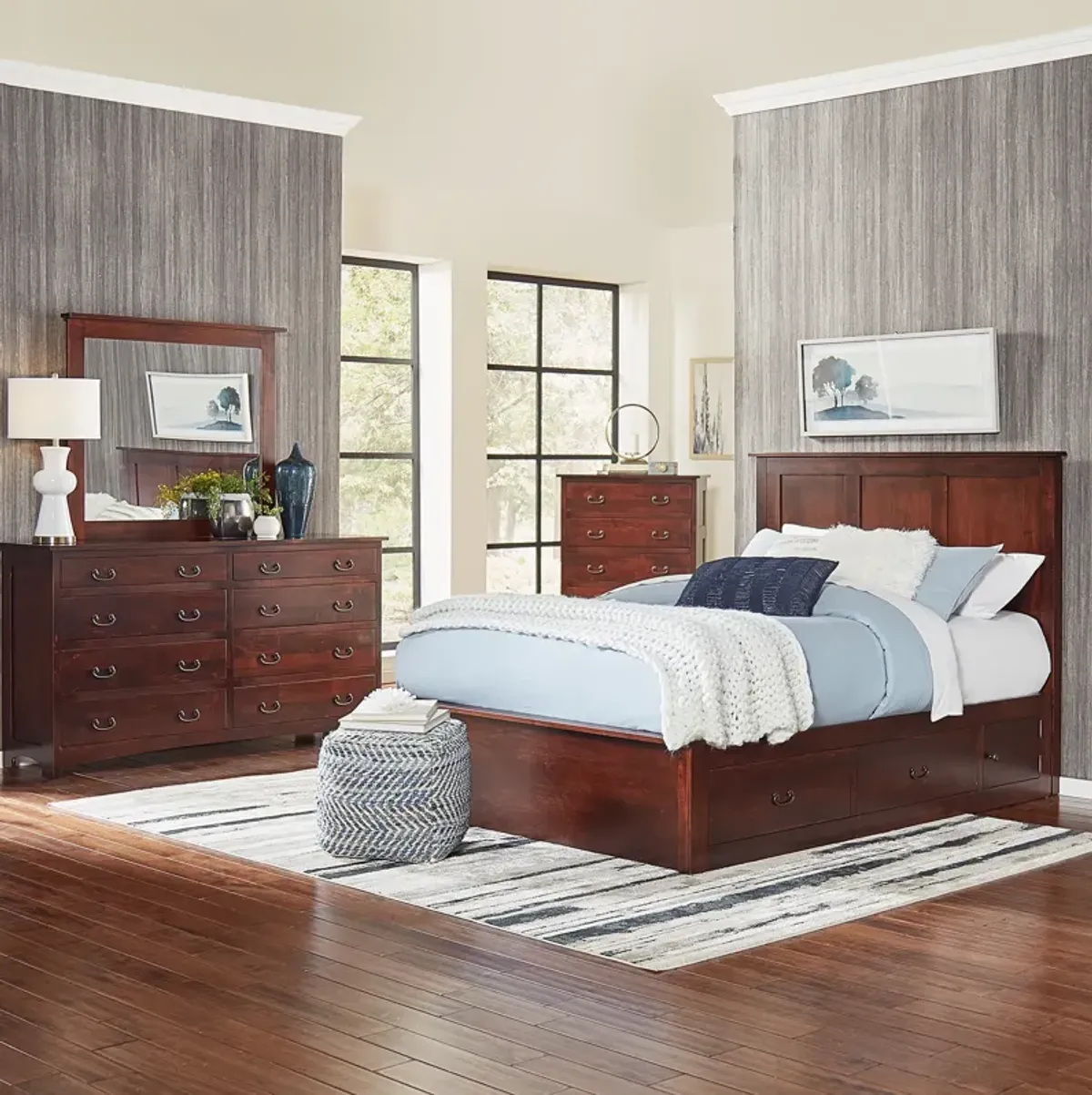 Amish Treasure Storage Bed