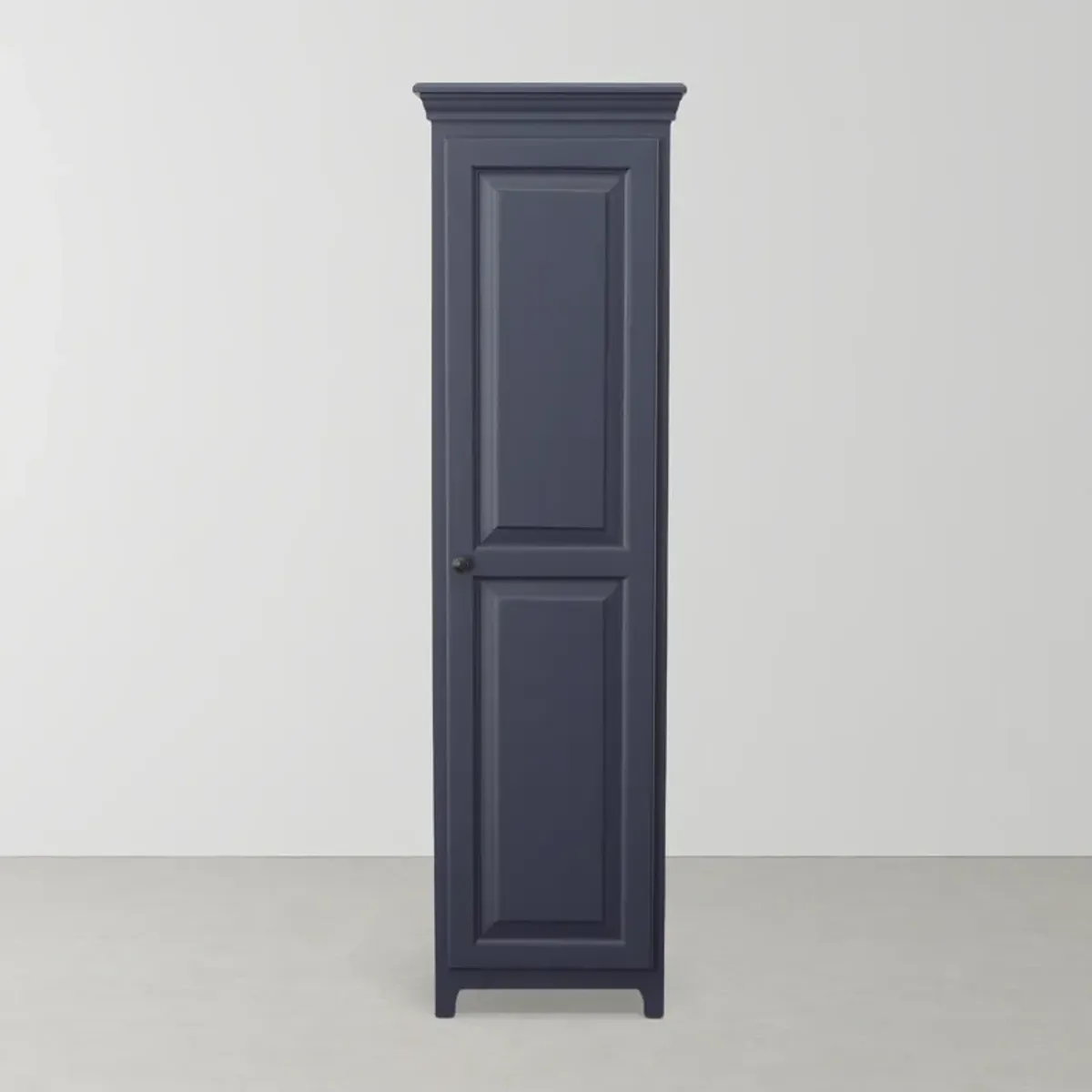 Pine Pantry Navy Blue Cabinet