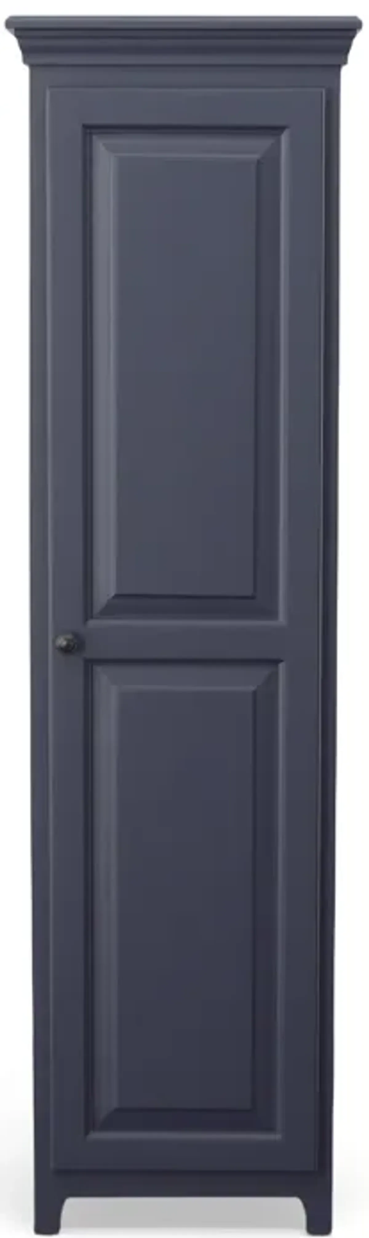 Pine Pantry Navy Blue Cabinet