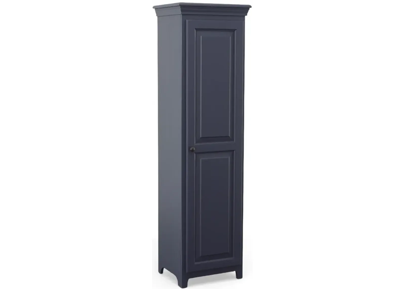 Pine Pantry Navy Blue Cabinet