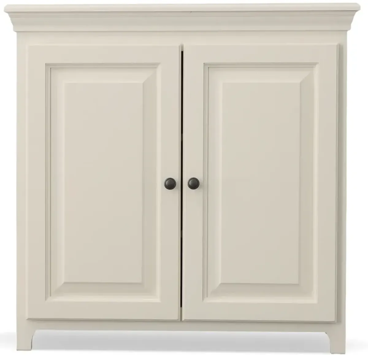 Pine Pantry Linen White Cabinet