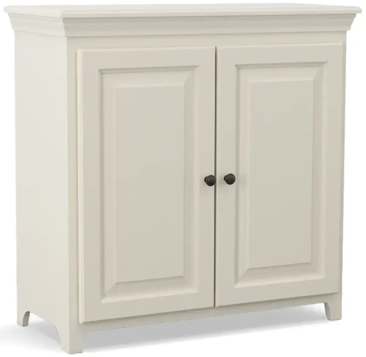 Pine Pantry Linen White Cabinet