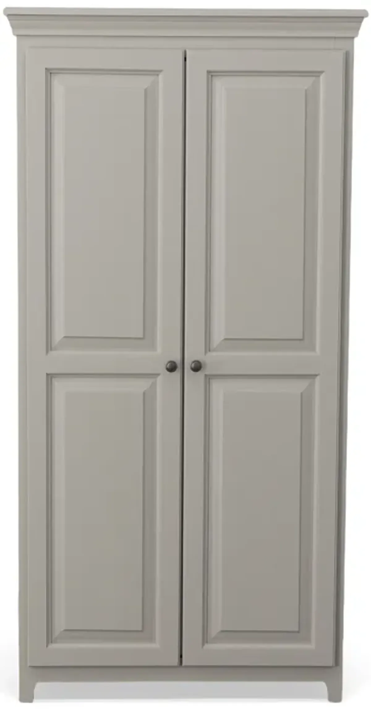 Pine Pantry Storm Gray Cabinet