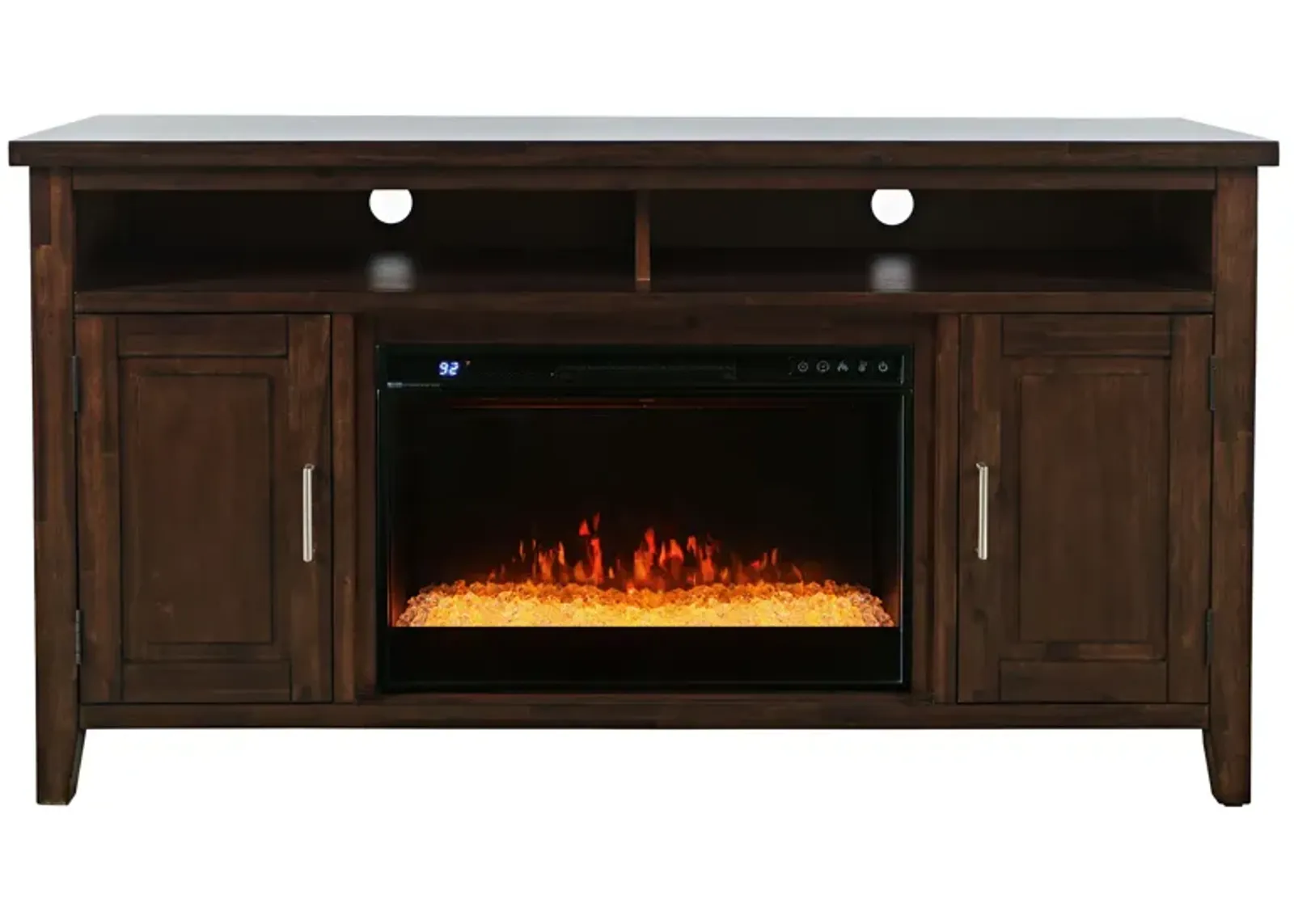 Urban Icon Merlot Fireplace Entertainment Unit