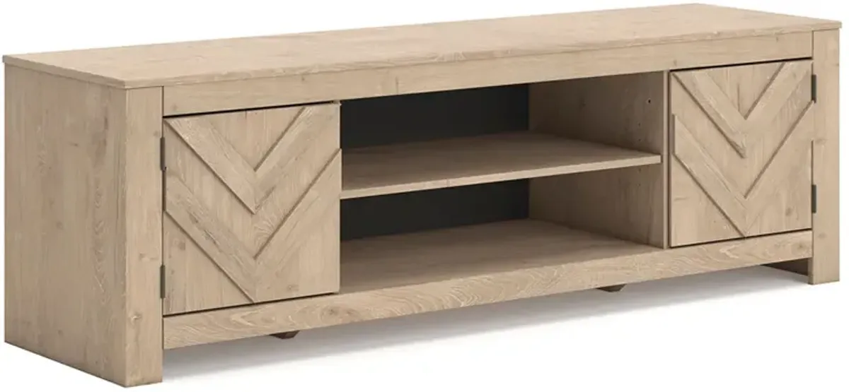 Cayboni Tan 70 Inch TV Stand