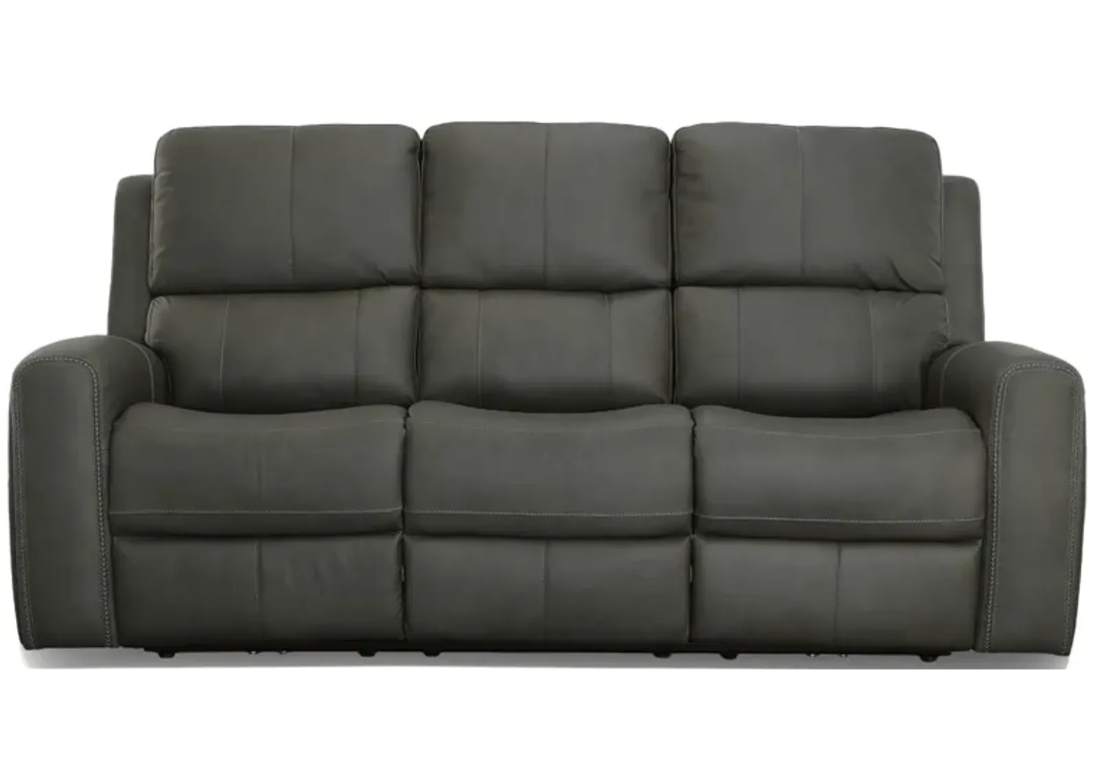 Linden Zero Gravity Power Headrest Reclining Sofa with Power Lumbar