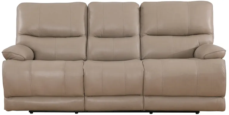 Theo Taupe Power Reclining Sofa