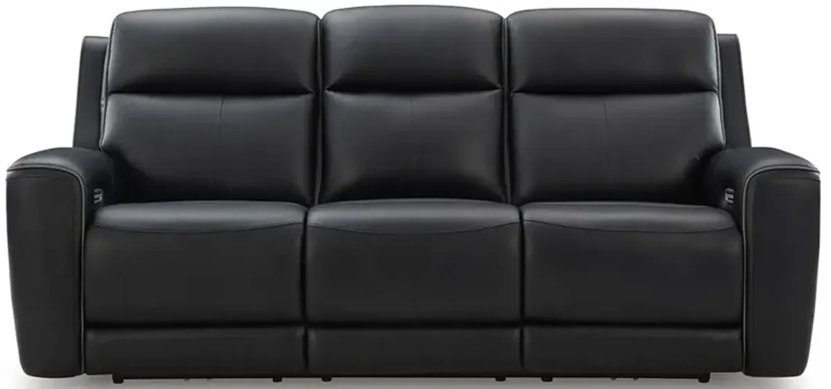 5Z-Comfort Onyx Zero G Power Headrest Reclining Sofa w/Heat & Massage
