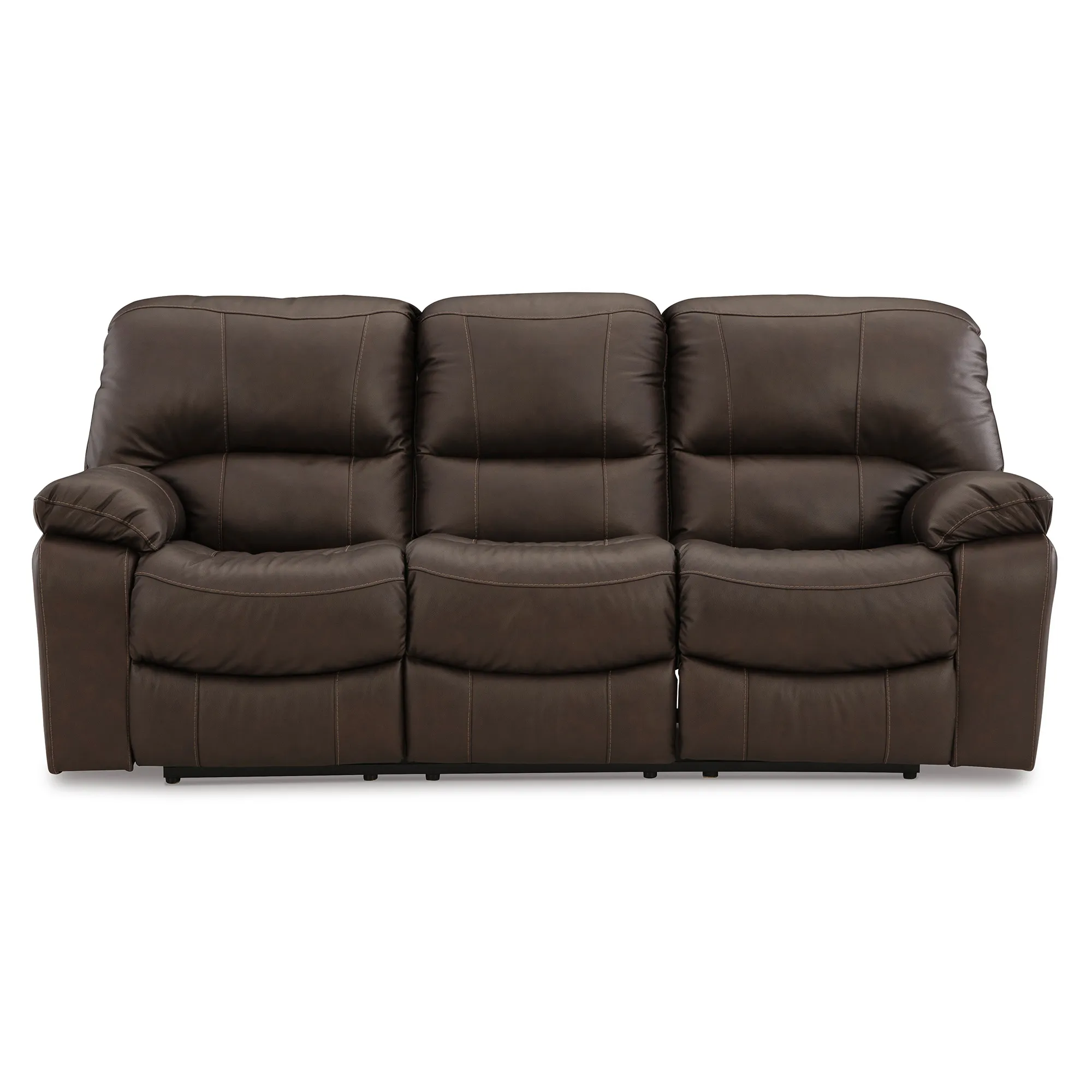 Leesworth Brown Power Reclining Sofa