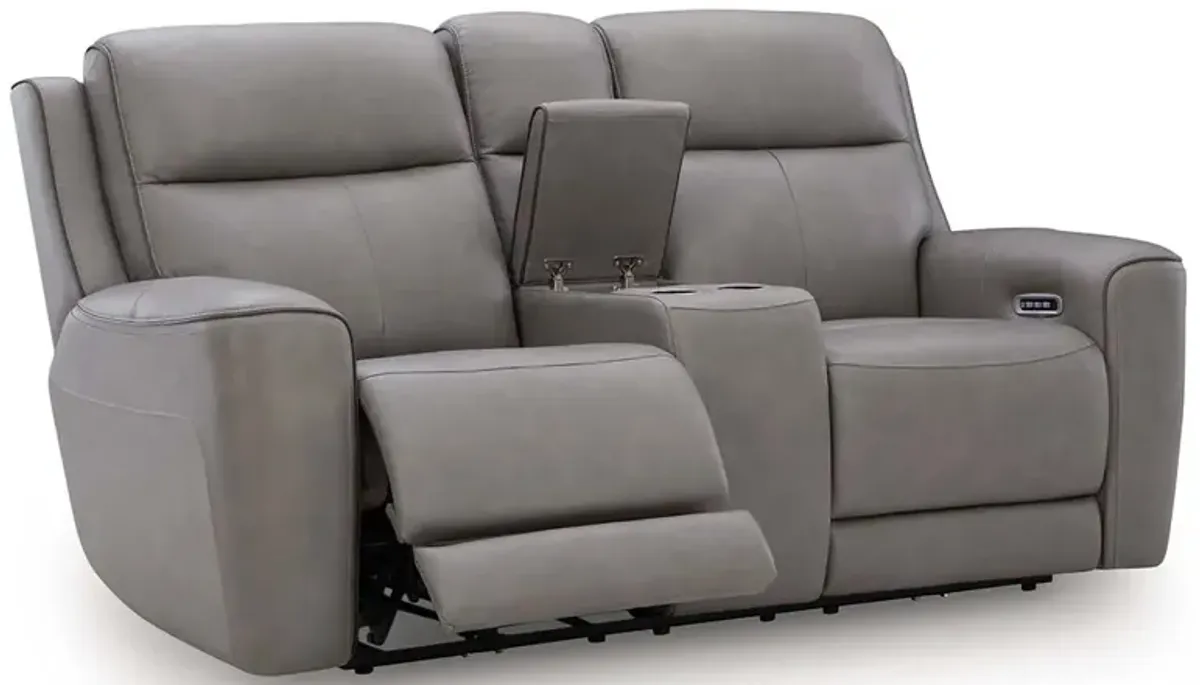 5Z-Comfort Zero G Power Headrest Reclining Loveseat w/ Heat & Massage