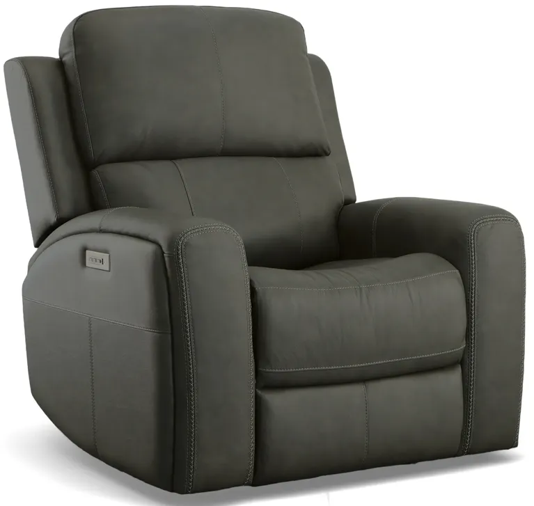 Linden Zero Gravity Power Headrest Recliner with Power Lumbar