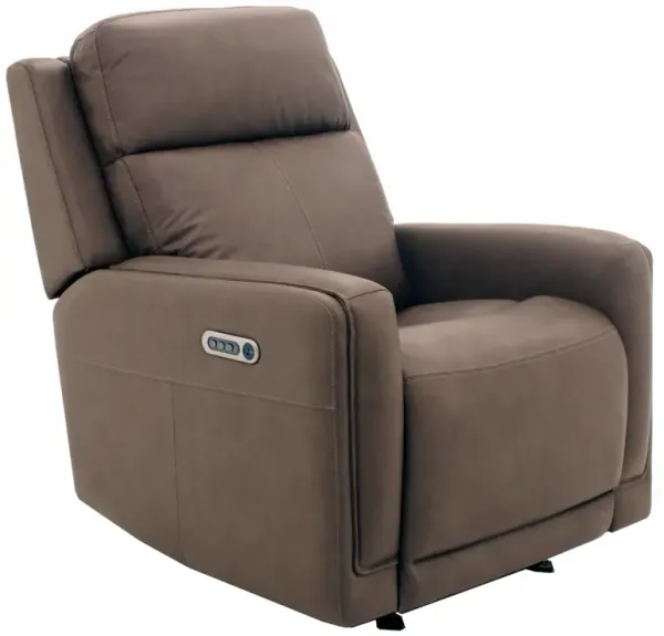 Alister Power Headrest Gliding Recliner with Power Lumbar
