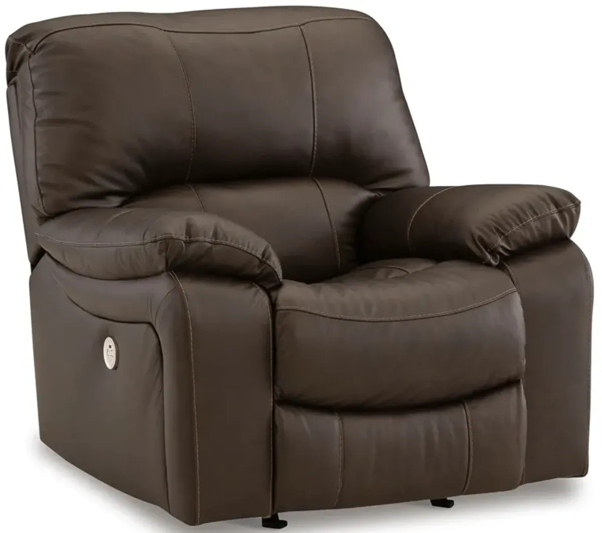 Leesworth Brown Power Rocker Recliner