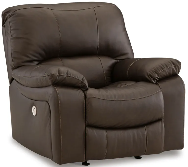 Leesworth Brown Power Recliner