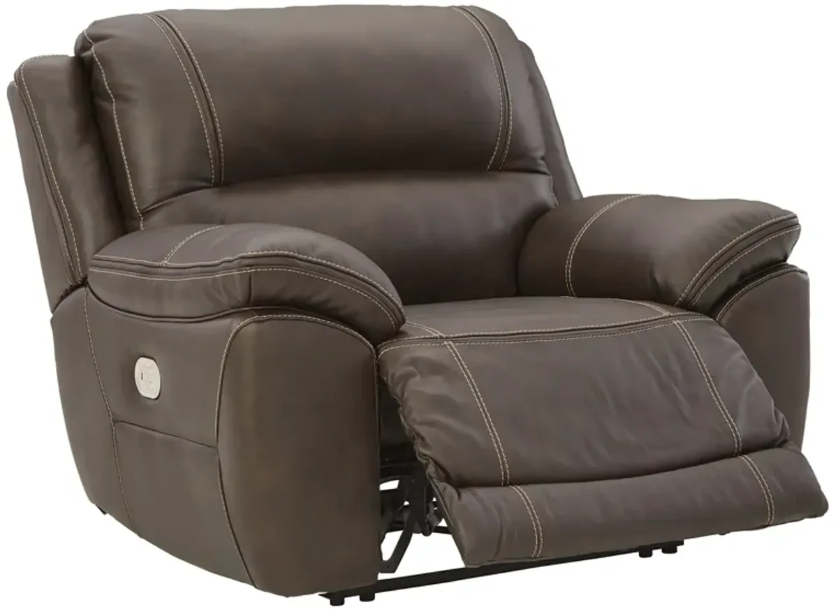 Dunleith Brown Zero Gravity Power Headrest Recliner