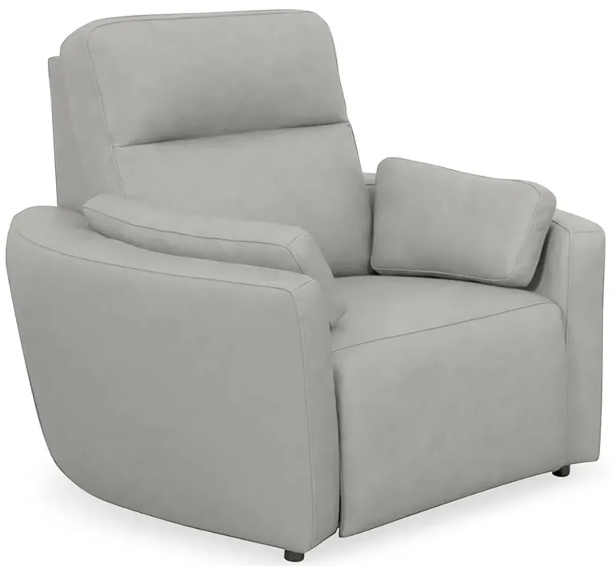 Savannah Stone Power Headrest Recliner with Power Lumbar