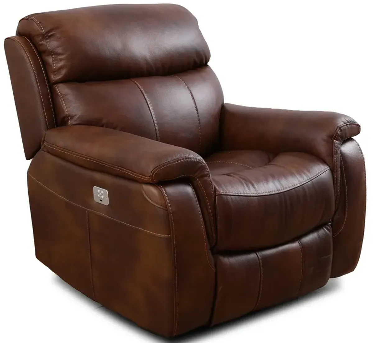 Brandon Light Brown Power Headrest Recliner