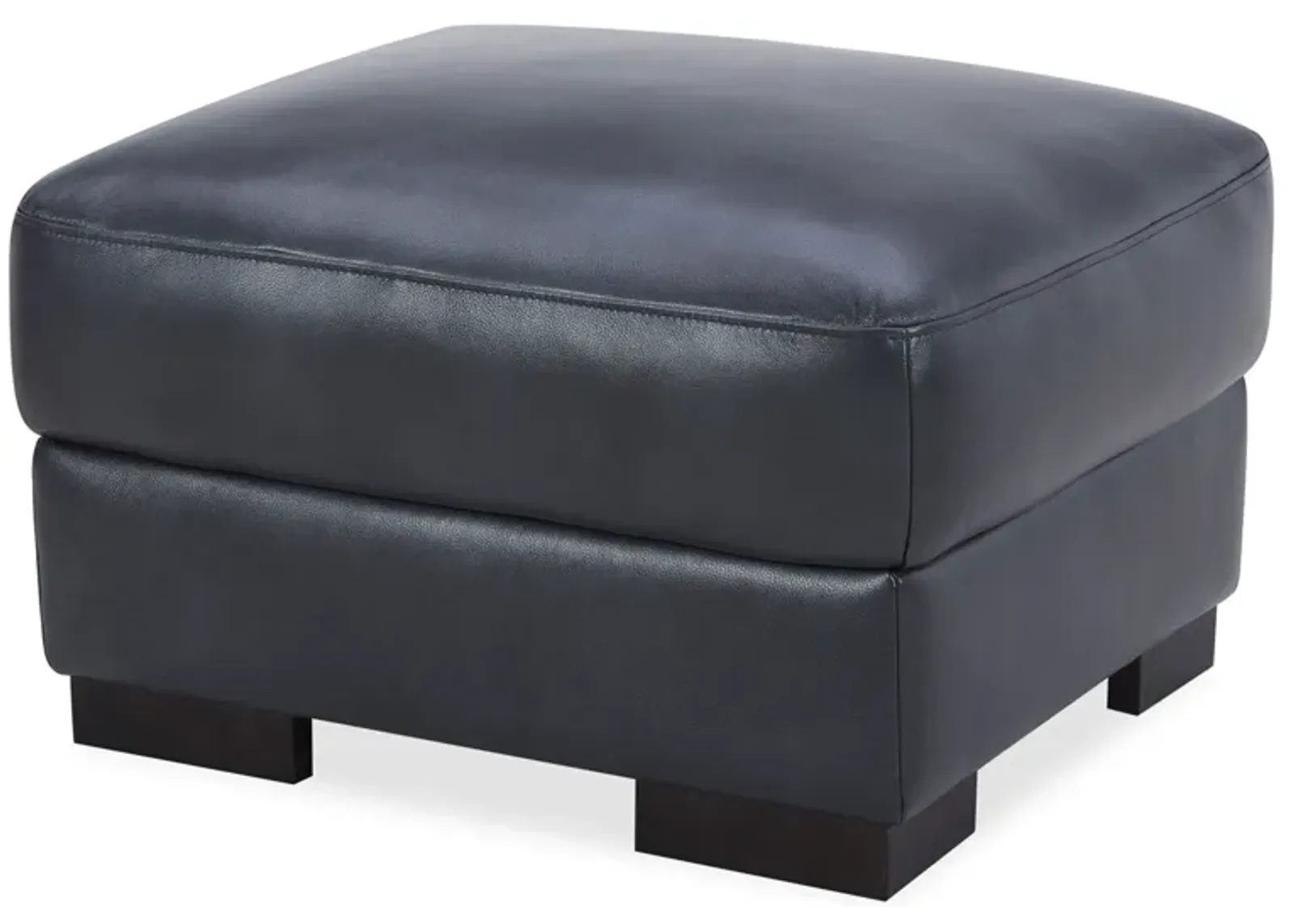 Chesapeake Blue Ottoman