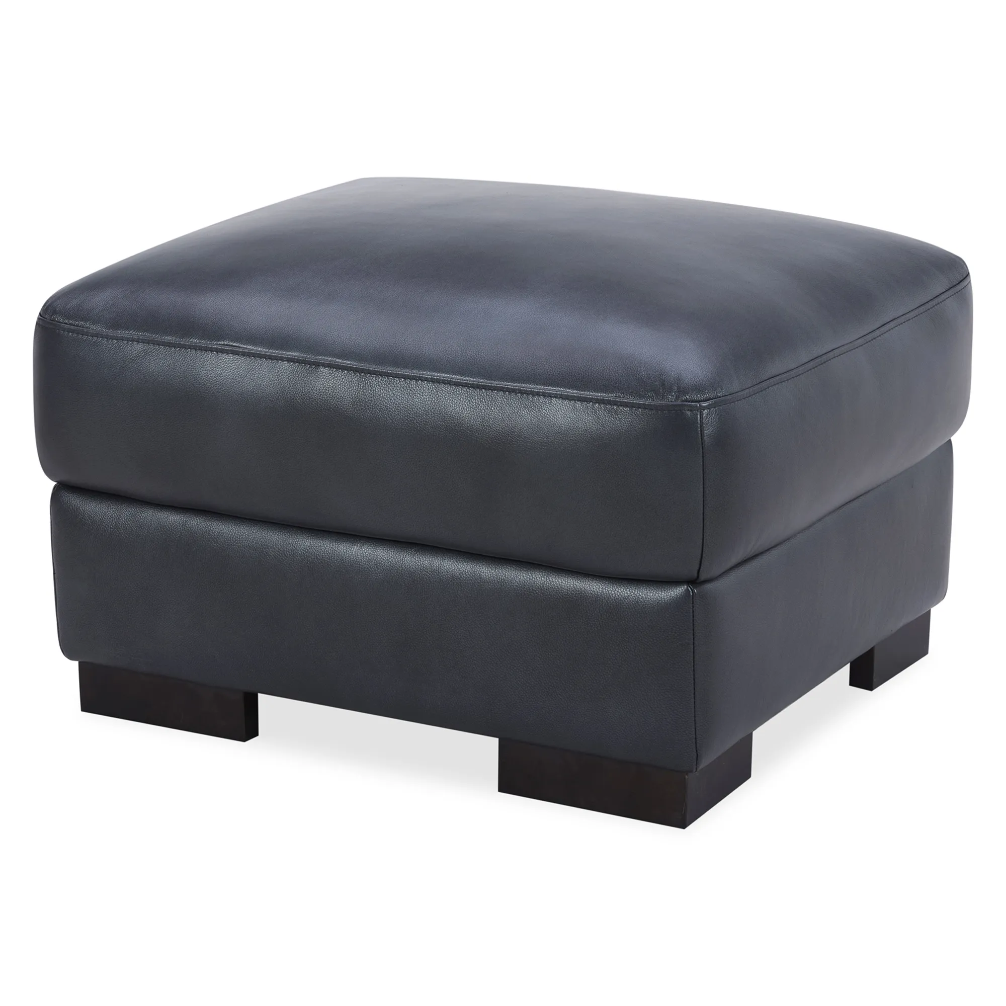 Chesapeake Blue Ottoman