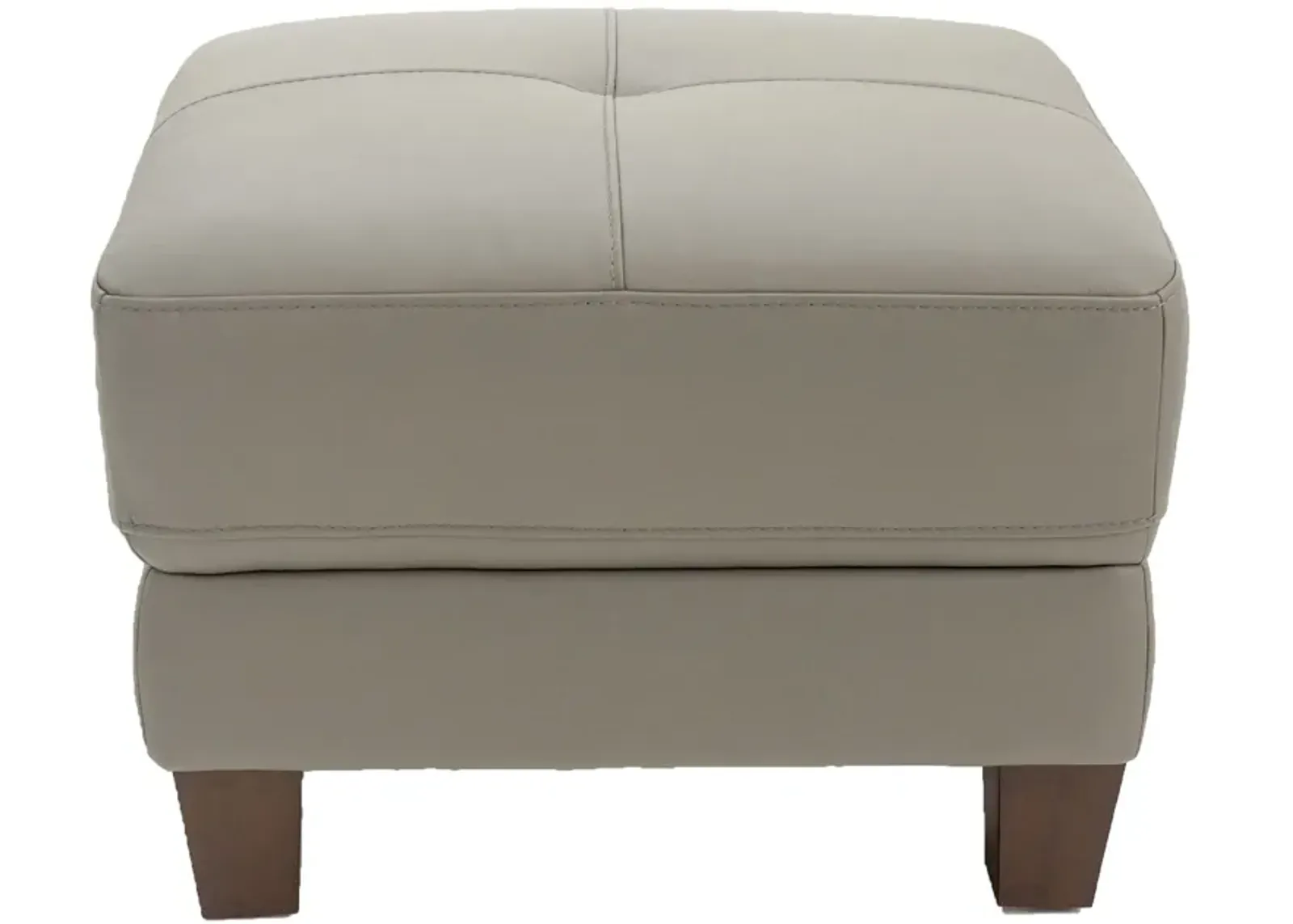 Sassari Grey Ottoman