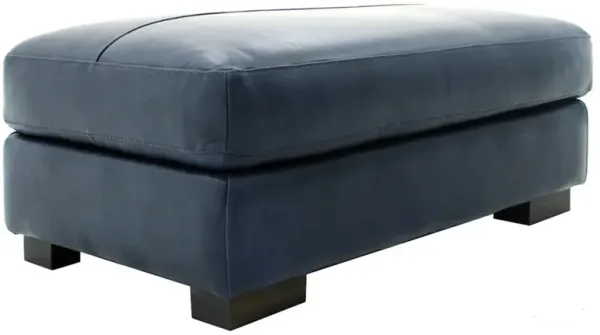 Admiral Blue Ottoman
