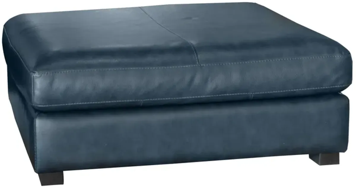 Admiral Blue Ottoman