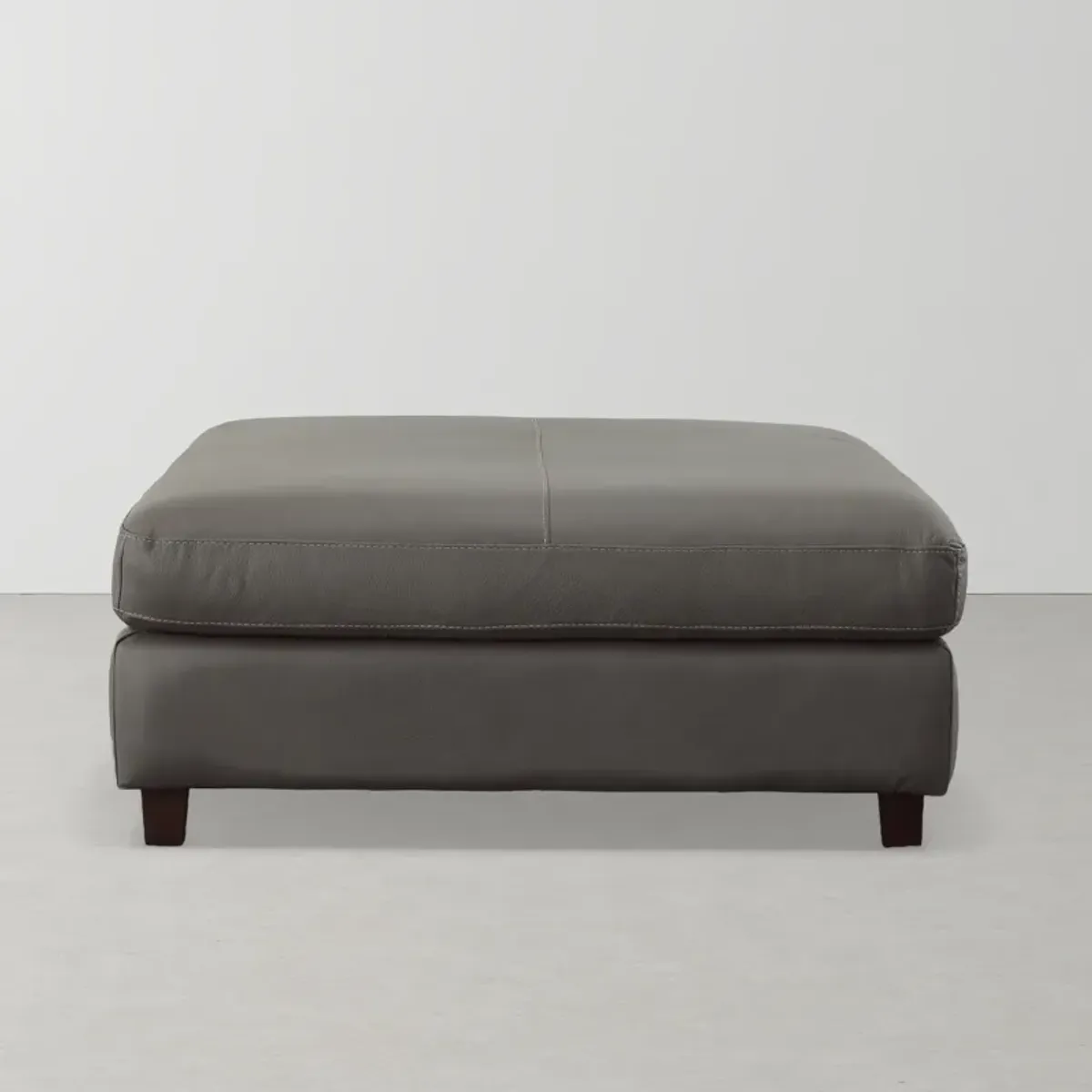 Caruso Fog Grey Ottoman